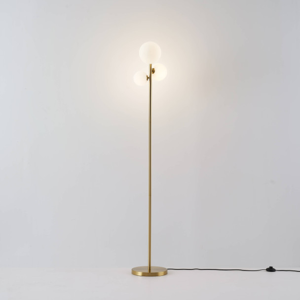 Trendy gold floor lamp budget-friendly - Melinda