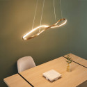 Golden finish with warm lighting - Marceline
