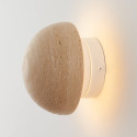 Natural stone wall light - Elvin