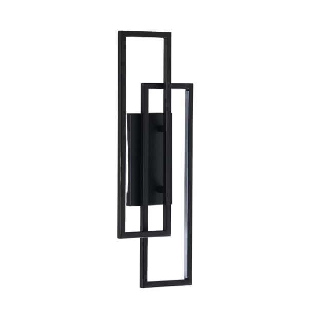 Minimalist black wall light contemporary style - Torello