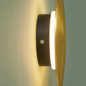 Brushed gold finish with soft light - Dorenis