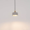 Modern raw concrete pendant - Liko