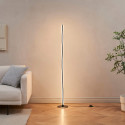 Minimalist black LED floor lamp - Telvo