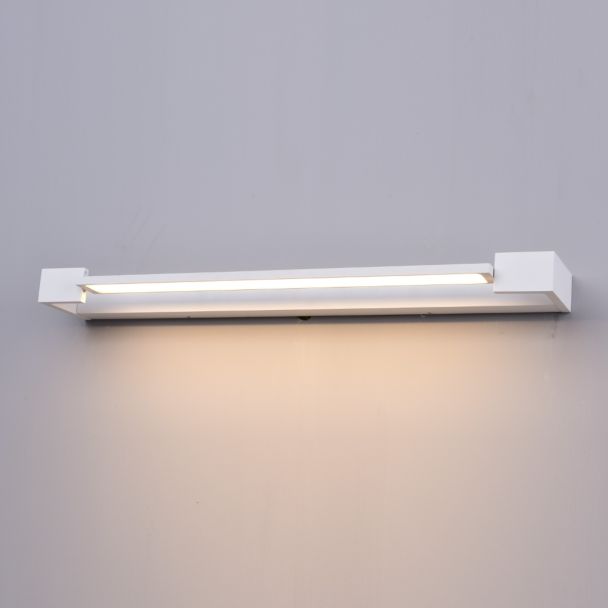 White LED wall light swivels - Orlène