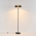 Modern black floor lamp for living room - Riccardo