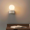 Travertine stone wall light - Oriane