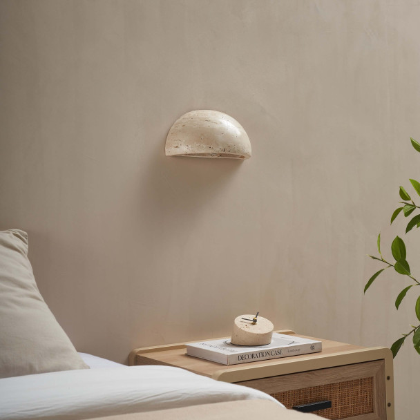 Stone wall light modern interior - Sève