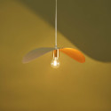 Small gold metal pendant lighting - Piuma