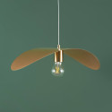 Small gold light fixture - Piuma
