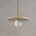 Travertine lighting modern interior - Silvia