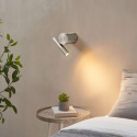 Chrome design reading wall light - Isévia