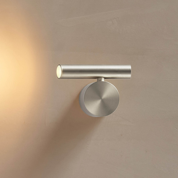 Chrome finish wall light - Isévia