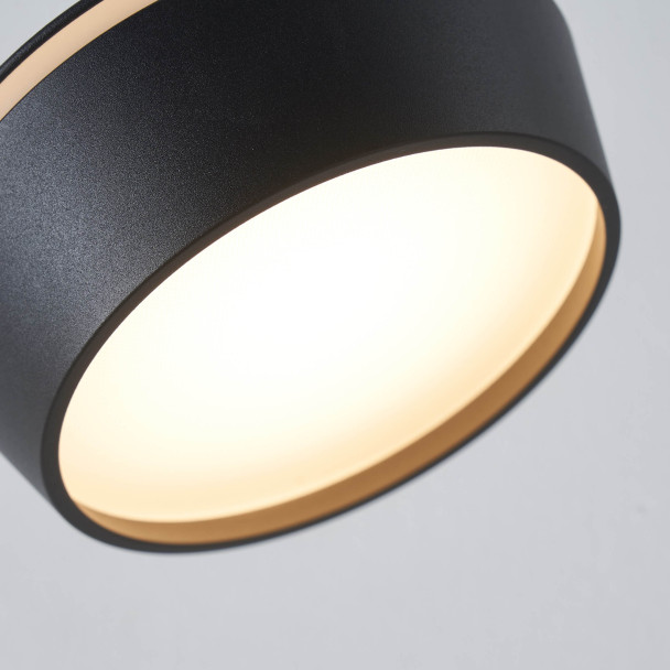 Chic black suspension light - Mavel
