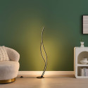 Black floor lamp for entrance or living room - Ysoria