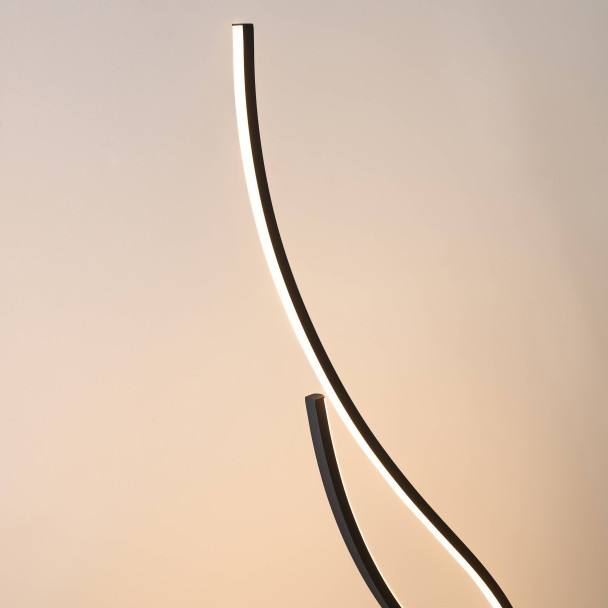 Sculptural LED lighting refined decor - Ysoria