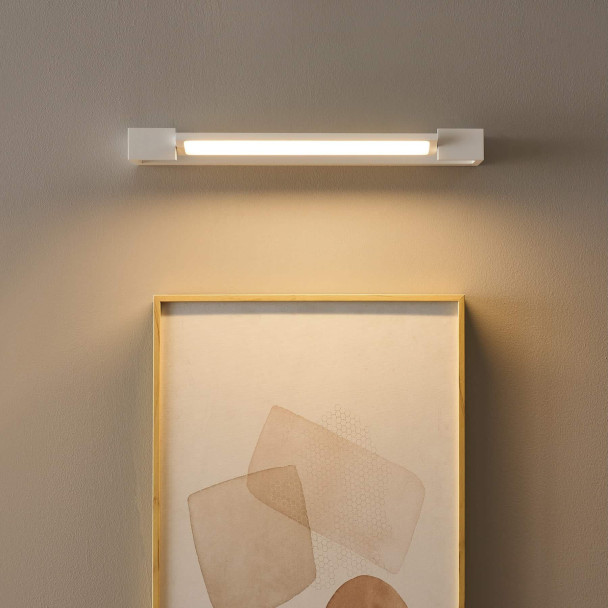 White LED wall light modern design - Orlène