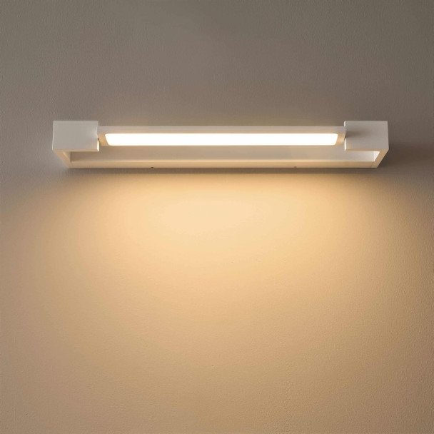 White wall lighting ideal for bathroom or entrance - Orlène