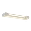 Long white LED wall light with 350° rotating bar - Orlène