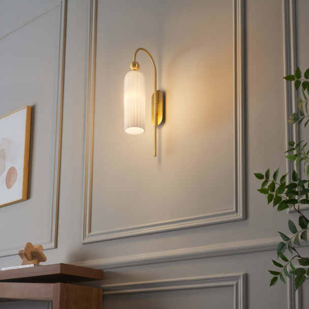 Vintage style wall light - Leonora