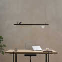 Magnetic spot and globe pendant - Lyne