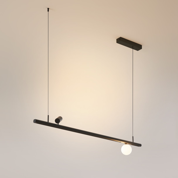 Elegant suspended LED track - Lyne