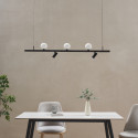 Black LED pendant - Lyne
