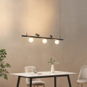 Black LED pendant - Lyne