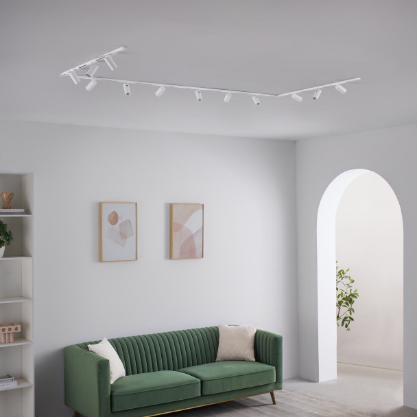 Large white ceiling light - Lyne