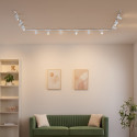 White ceiling spotlight on track - Lyne