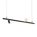 Minimalist black pendant - Lyne