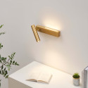 Brass wall lights for bedroom reading | Lodvi