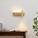 Set of two brass LED reading lights | Lodvi