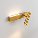 Brass bedside wall light duo | Lodvi