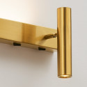 Two brass LED wall lamps | Lodvi
