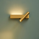 Modern gold wall light | Lodvi
