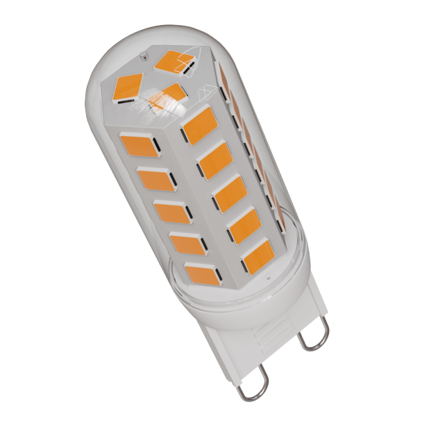 Dimmable G9 3W LED Bulb - Warm white