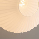 Wall light or spot with ribbed opal glass - Ambrine