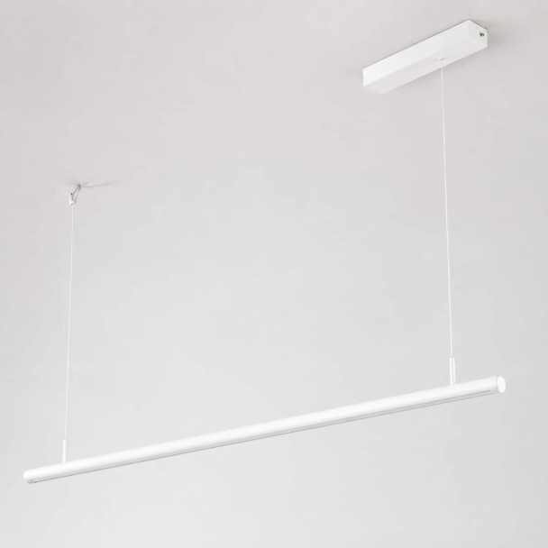White magnetic pendant light without light...