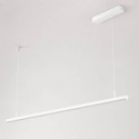 White magnetic pendant light without light source with inbuilt 50W driver customizable - Lyne