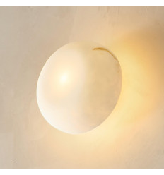 Natural alabaster light 20 cm - Liam 2