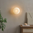 Natural alabaster light 20 cm - Liam