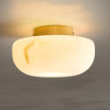 Natural alabaster light 20 cm - Liam