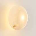 Natural alabaster light 20 cm - Liam