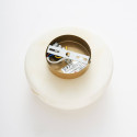 Natural alabaster light 20 cm - Liam
