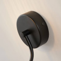 Wall light with ribbed smoked glass - Nindra