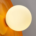 Orange ceramic wall light - Florélys