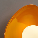 Orange ceramic wall light - Florélys