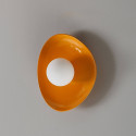 Orange ceramic wall light - Florélys