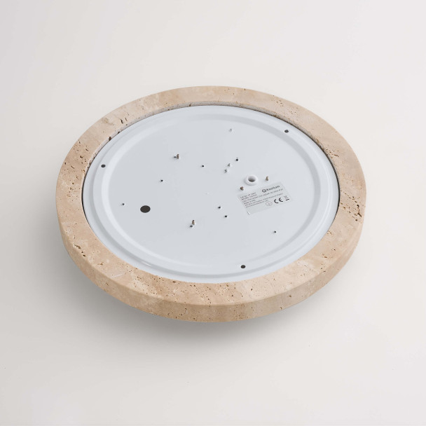 Small 30 cm white ceiling light with natural...