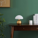 Small gold mushroom touch table lamp - Leonie